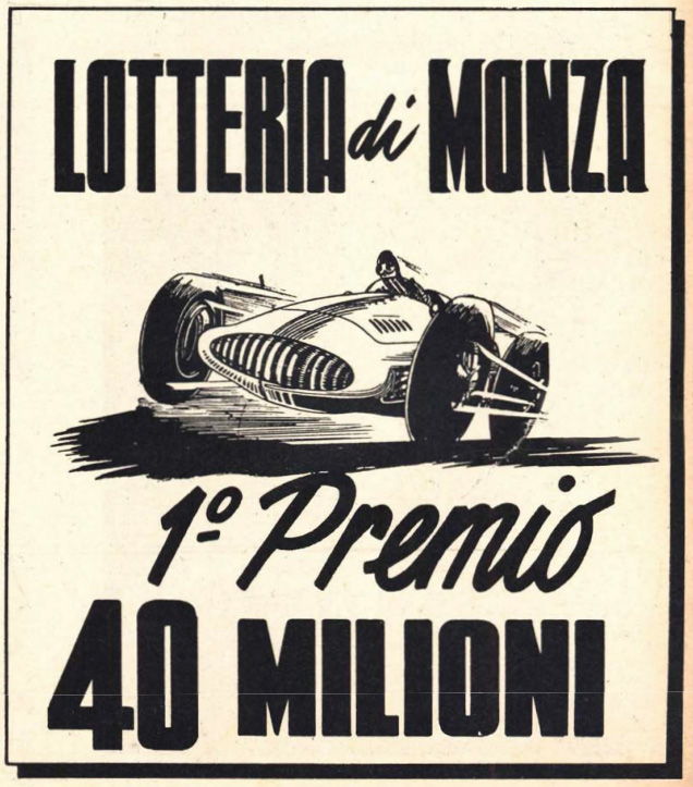 NoSpeedLimit_it's tweet image. #MonzaGP #the50s #lottery #ladolcevita #boomeconomico #liraitaliana #automobilia