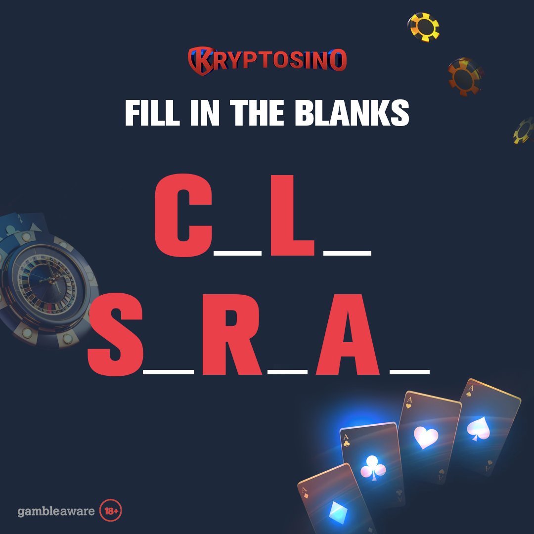 kryptosino's tweet photo. Lets check your gambling glossary knowledge 🧐
Tell us what you see?
Now get some money 👉 https://t.co/2yyG9DGPl9

#slots#slotsgames#bigwin#casino#hugewin#crypto#cryptogambling #onlinecasino #cryptocurrency https://t.co/ev76nFMgBf
