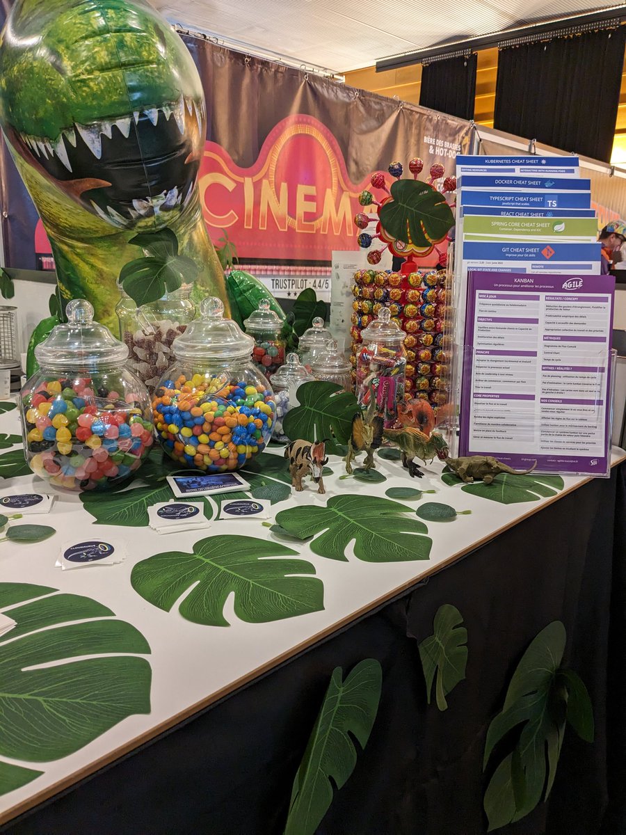 Retrouvez-nous aujourd'hui et demain sur notre stand au <a href="/devfestnantes/">Devfest Nantes</a> et venez tenter l'aventure du JuraSII Park !  🦖