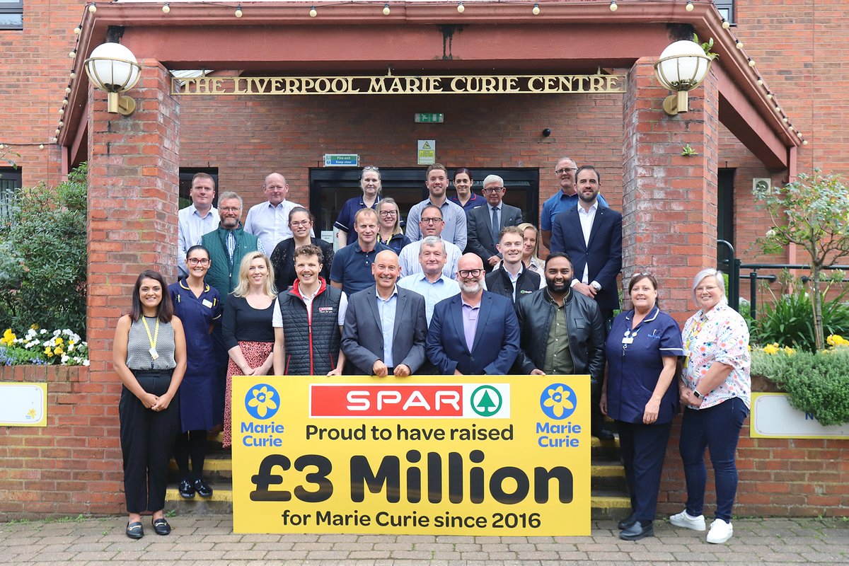 SPARNorthEng's tweet photo. What a total! We’re proud to have played our part for @SPARintheUK in this fundraising milestone for @mariecurieuk! 💛

Read more about the partnership between SPAR and Marie Curie here! 👇

https://t.co/kYyEwnAeVu https://t.co/TbAX5HSVu0