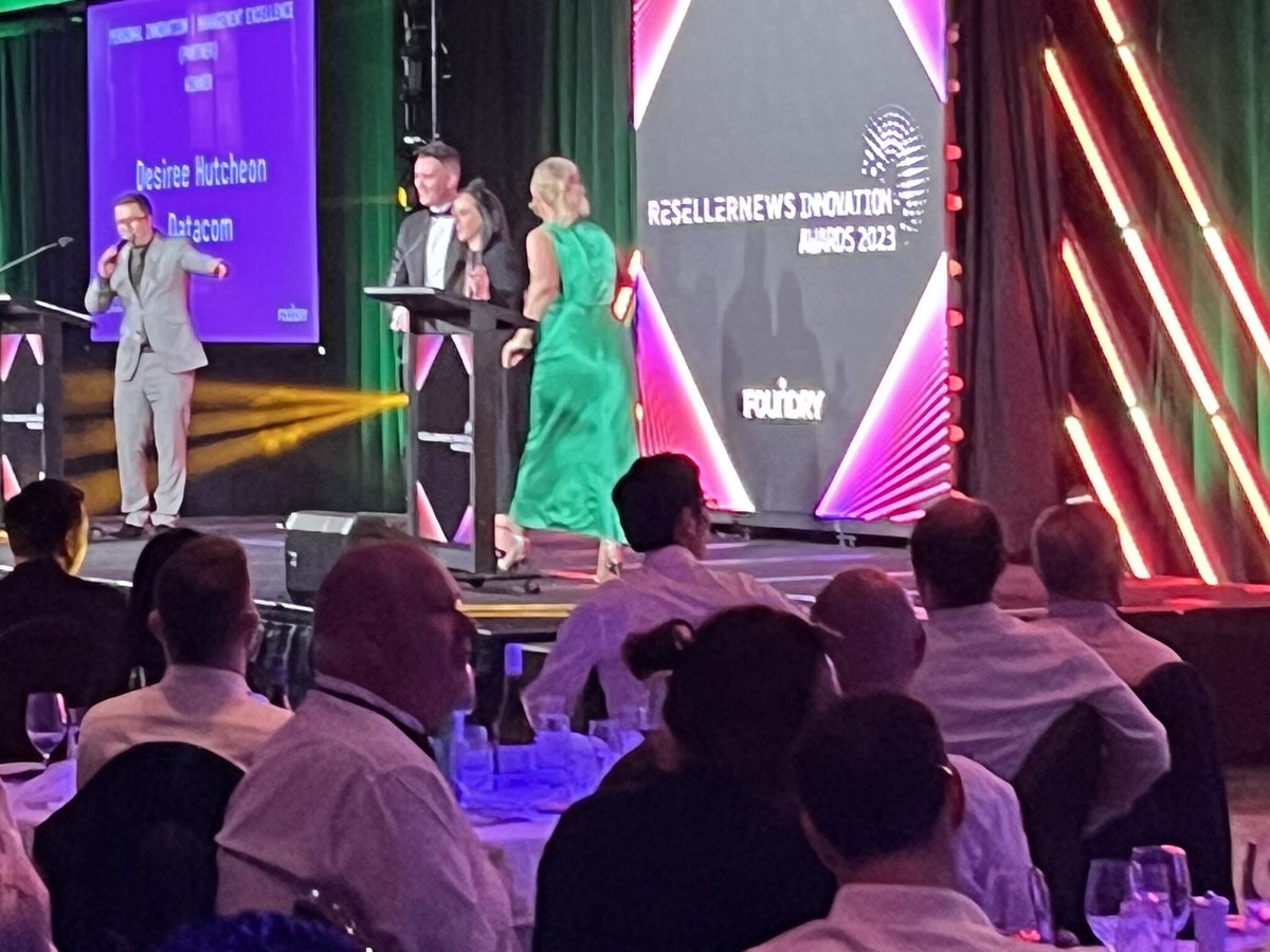 A massive congratulations to Desiree Hutcheon who won the “Management Excellence” award at last night’s <a href="/ResellerNewsNZ/">Reseller News NZ</a> Innovation Awards. We think it is incredibly well-deserved recognition! 

We’re also very proud of our expert teams who were finalists in the cloud, security