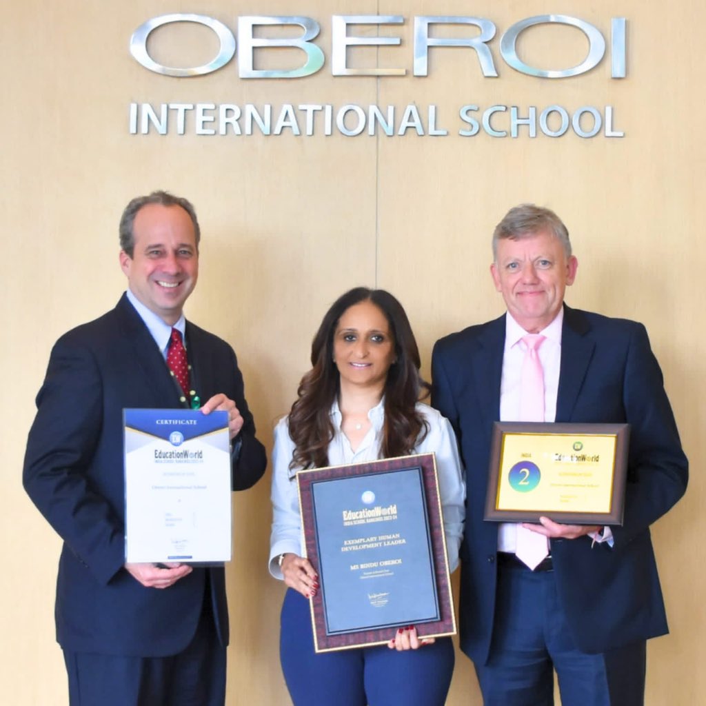 Oberoi International School tweet media