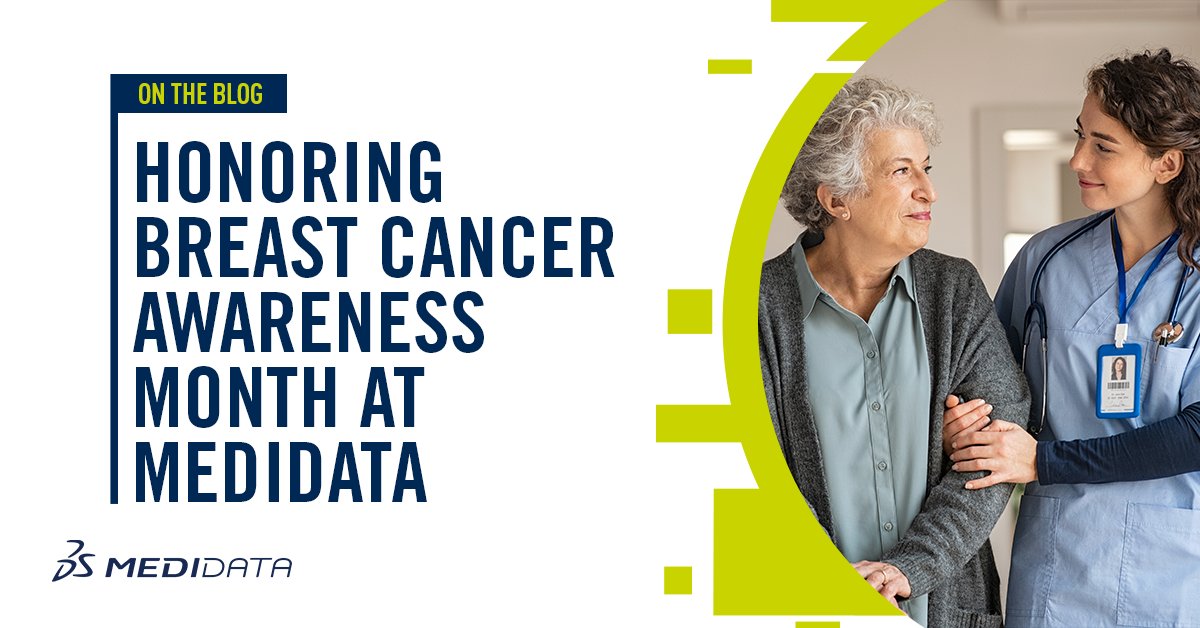 carl4376's tweet photo. 1 in 8 women are expected to be diagnosed with breast cancer in their lifetime. To mark #BreastCancerAwarenessMonth, this blog explores @Medidata’s key role in developing breakthrough therapies. Read more: https://t.co/81zyHtrmIz https://t.co/7t0hkmiKhV