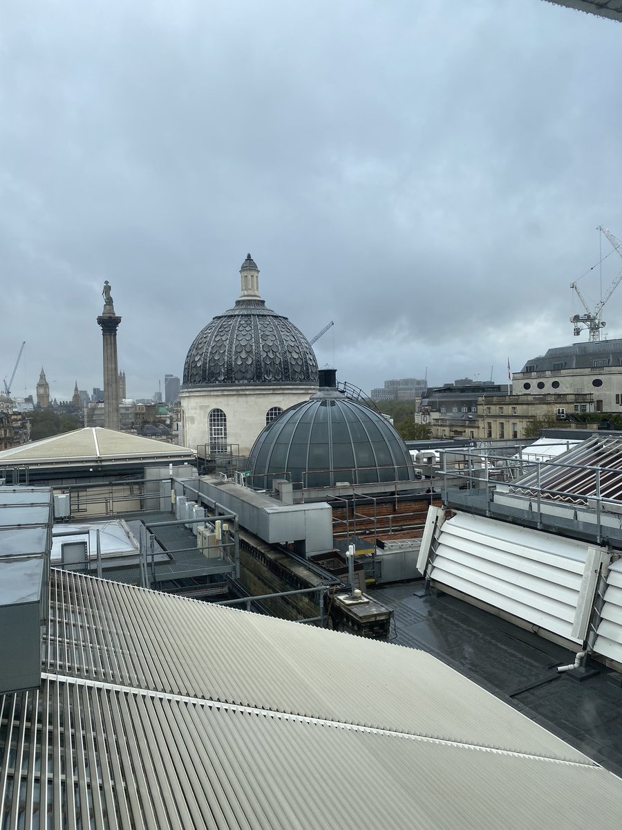 Great view from the heights of @NationalGallery. Looking forward to a day with @CDPConnect colleagues.