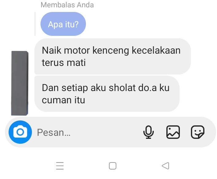 arifany7's tweet photo. Ngeri gak sih ada orang yang begini pikirannya?? Harus gimana coba? https://t.co/th1rLE2gnM