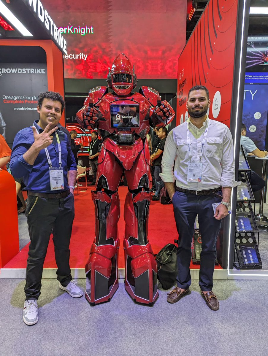 Our team meets the CyberKnight at <a href="/gitex_global/">GITEX GLOBAL</a>!🤖

#GITEX #GITEXGLOBAL #GITEXGLOBAL2023 #ArtificialIntelligence #Gamedevelopment #Gamedesign #Webtechnology