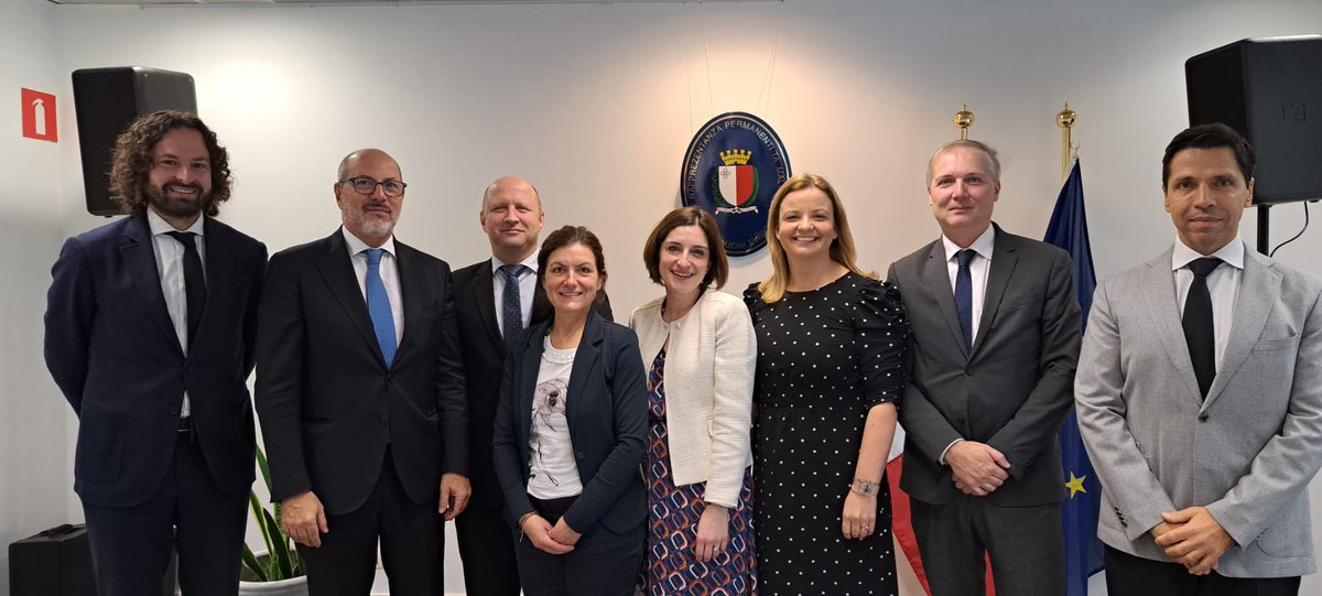 MED9 DPRs breakfast <a href="/MaltainEU/">MaltaPermRep 🇲🇹 🇪🇺</a> welcoming two new member to the ClubMed and taking stock of the MED9 work led by Malta throughout the year #StrongerTogether