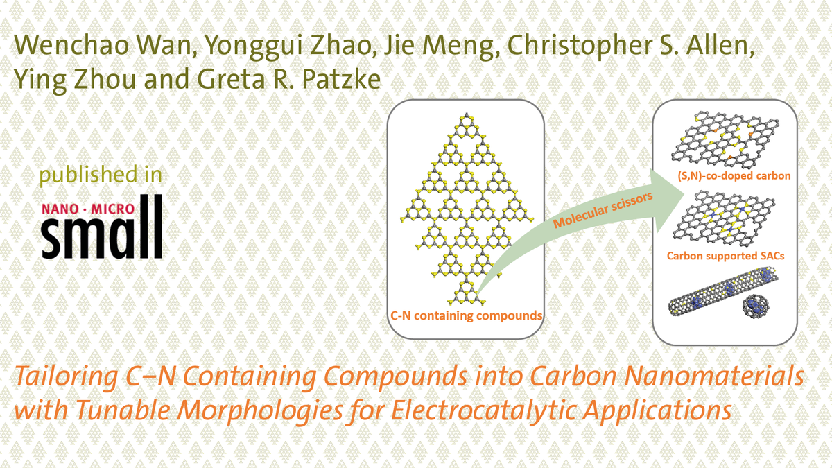 UZH Chemistry (@uzh_chemistry) on Twitter photo Glad to share our cooperative insights into the formation and tuning of #carbon #nanomaterials for #electrocatalysis! Congratulations to Wenchao Wan and many thanks to <a href="/mpicec_press/">MPI-CEC</a> <a href="/PatzkeGroup/">Greta Ricarda Patzke</a> <a href="/LightChEC/">URPP LightChEC</a> and <a href="/UZH_Chemistry/">UZH Chemistry</a>! Glad to share our cooperative insights into the formation and tuning of #carbon #nanomaterials for #electrocatalysis! Congratulations to Wenchao Wan and many thanks to <a href="/mpicec_press/">MPI-CEC</a> <a href="/PatzkeGroup/">Greta Ricarda Patzke</a> <a href="/LightChEC/">URPP LightChEC</a> and <a href="/UZH_Chemistry/">UZH Chemistry</a>!