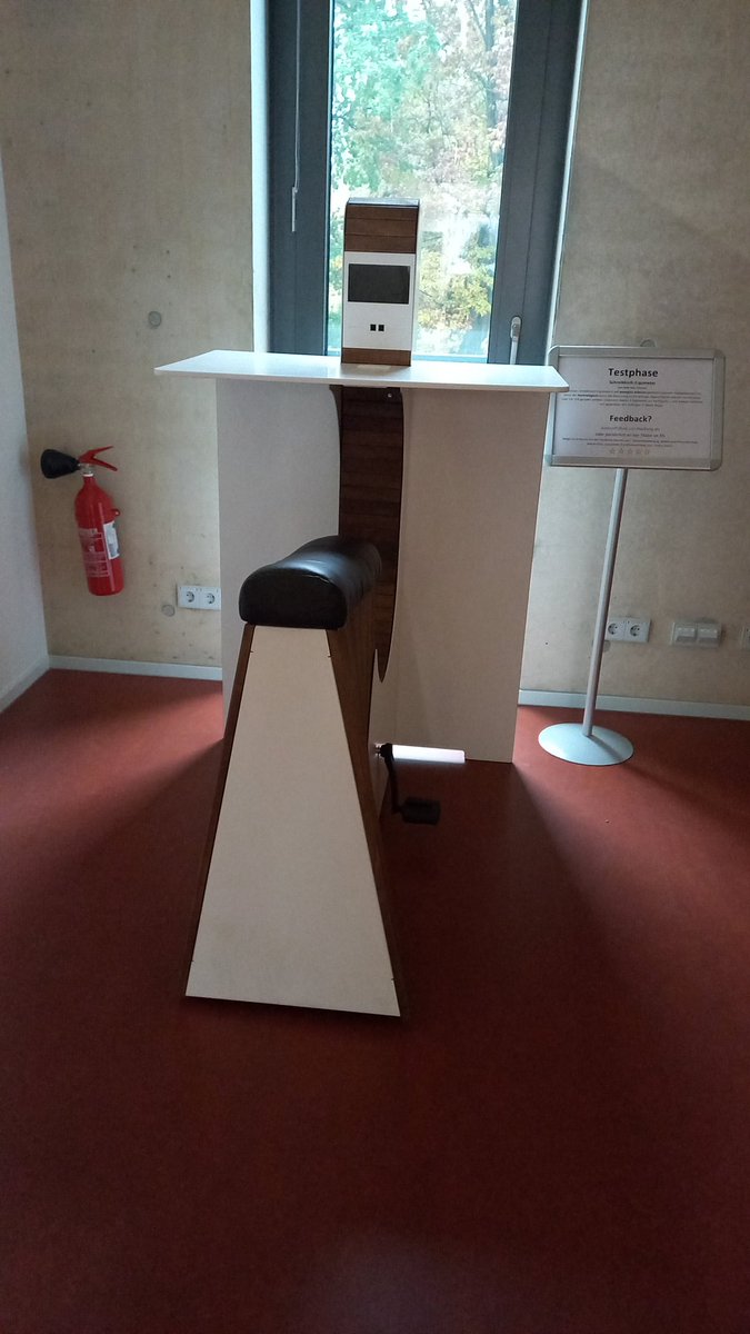 Wenn deine Universitätsbibliothek Ergometer anbietet - muss dieses Semester unbedingt erprobt werden.