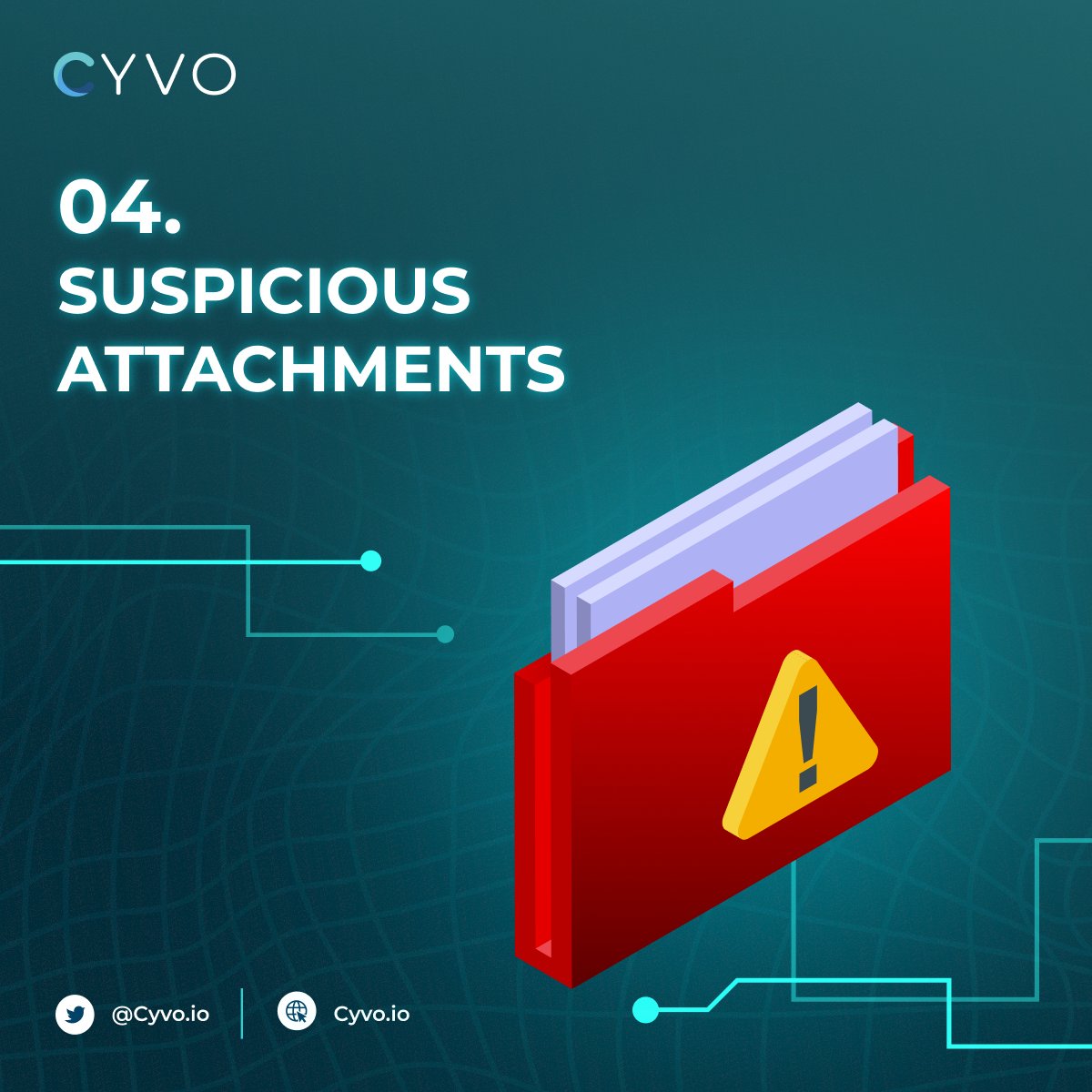 4 signs of a #phishing email 🔥
P/s: when gmail warns you not to open an anonymous email, you may not open that email:)

#AlwaysOnGuard with #CYVO

#phishingscam #CyberSecurity #CyberSecuritysummit23 #CyberAttack #DigitalAssets #web3 #web3community #DigitalWallet #Crypto