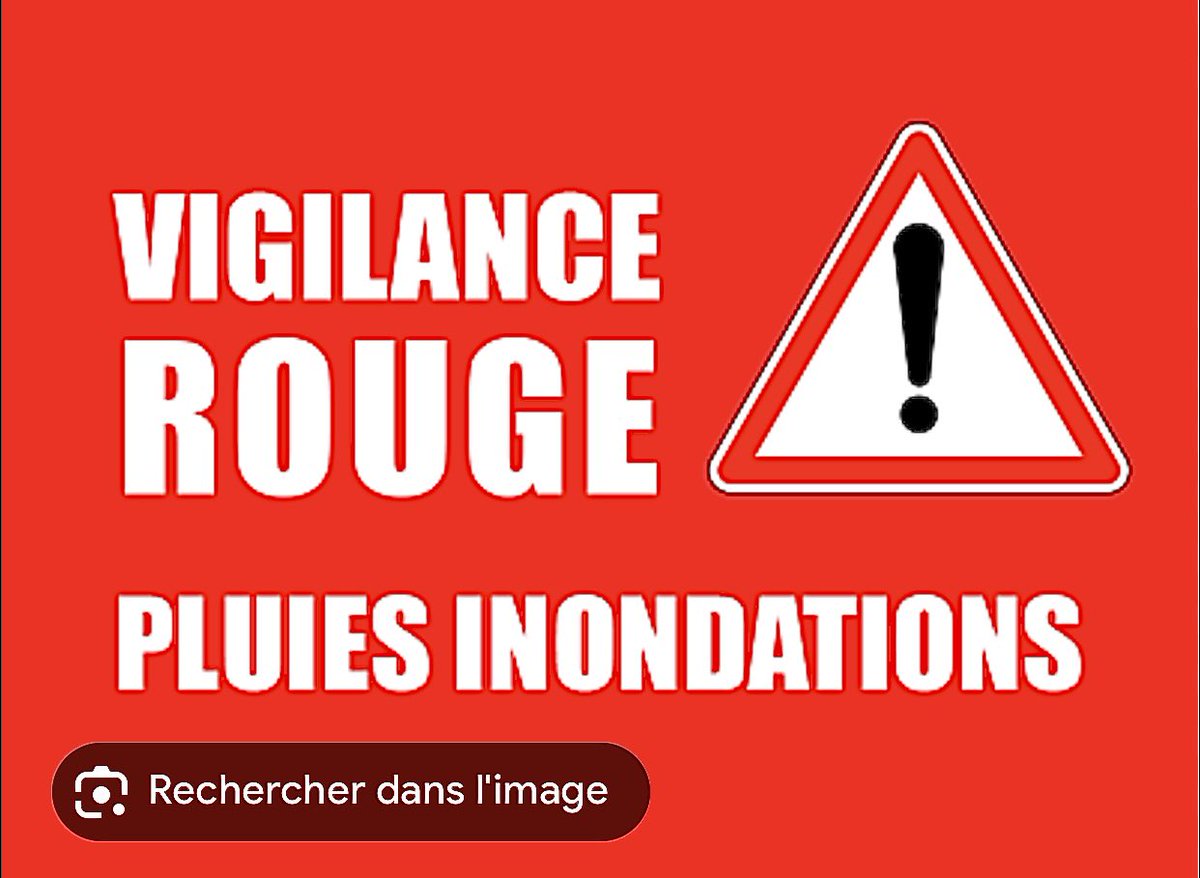 ☔️🔴 #VIGILANCE #ROUGE : Le département des #AlpesMaritimes est placé en #vigilanceRouge à partir de vendredi 20/10/23 à 04h et jusqu’à 10h00 pour #PluieInondation ! 

❗️ vigilance.meteofrance.fr/fr/alpes-marit… #CotedAzurFrance #Nice06 #Meteo06 #AlerteMétéo
