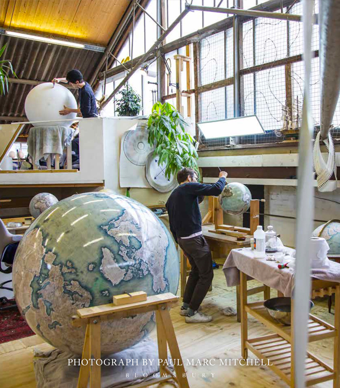 A profound convergence of art and science, a globe is the ultimate visualization of our place in our galaxy and universe. 

THE GLOBEMAKERS by Peter Bellerby is on sale October 17th: geni.us/theglobemakers