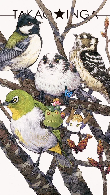 「ジーッと見ている」  #渡辺孝夫デジタル作品集  画集発売中! 