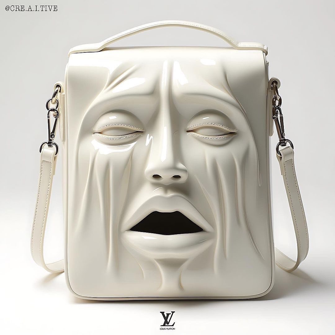 prazzlearts's tweet photo. Expressions Captured By The Bag (@thebag ), created by @creaitive 

• Inspired from @louisvuitton @pharrell

—

—
#designmidjourney
#midjourney #midjourneyart #midjourneyai #architecture #architecturelovers #designboom #designmilk #designdaily #archdaily https://t.co/6JBNczsyGd
