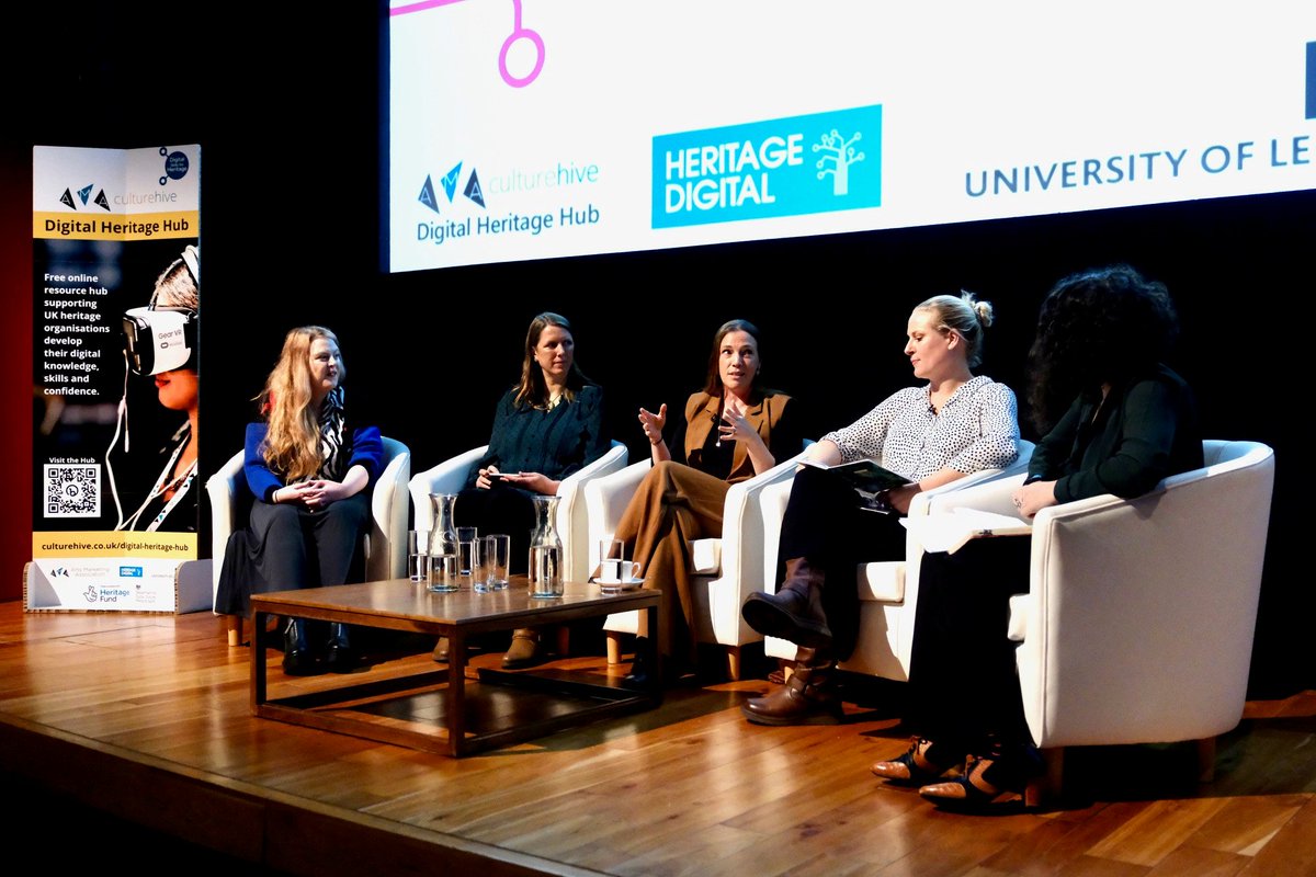 Thanks to all the speakers & panellists who were part of #ReflectShareInspire for sharing their experiences of the #DigitalForHeritage initiative, digital insights & top tips.

We loved having you all as part of the line-up for the day.

📸Owen Billcliffe