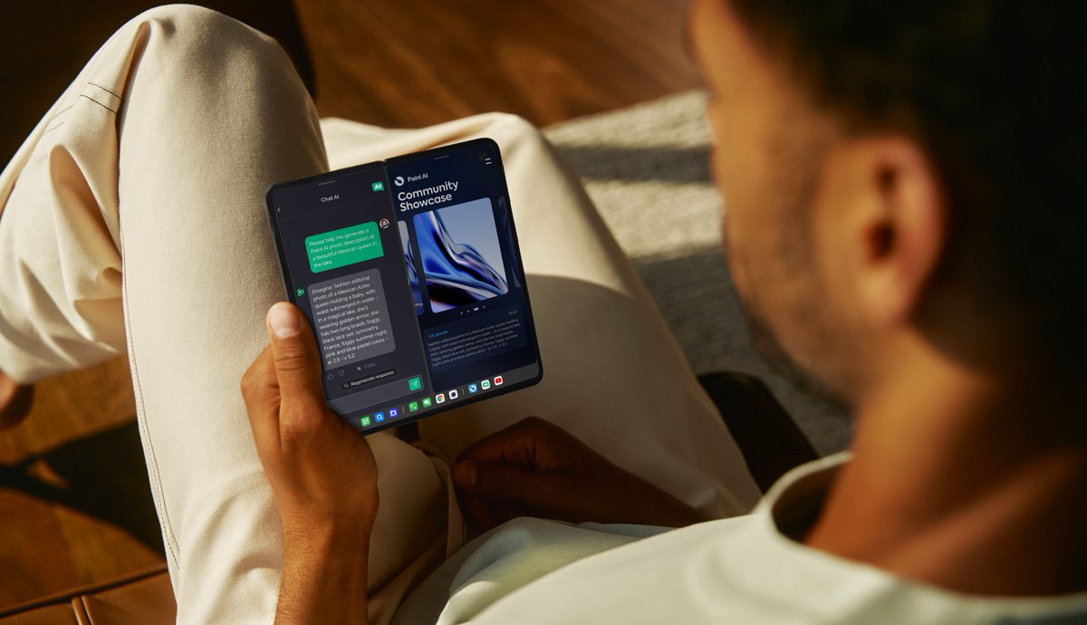 oneplus's tweet image. Experience the best of @Android on a whole new Open Canvas. Find out what's in store for #OxygenOS on the #OnePlusOpen at our launch event, unfolding right now!
Watch here: youtube.com/live/3BWGx8td9…