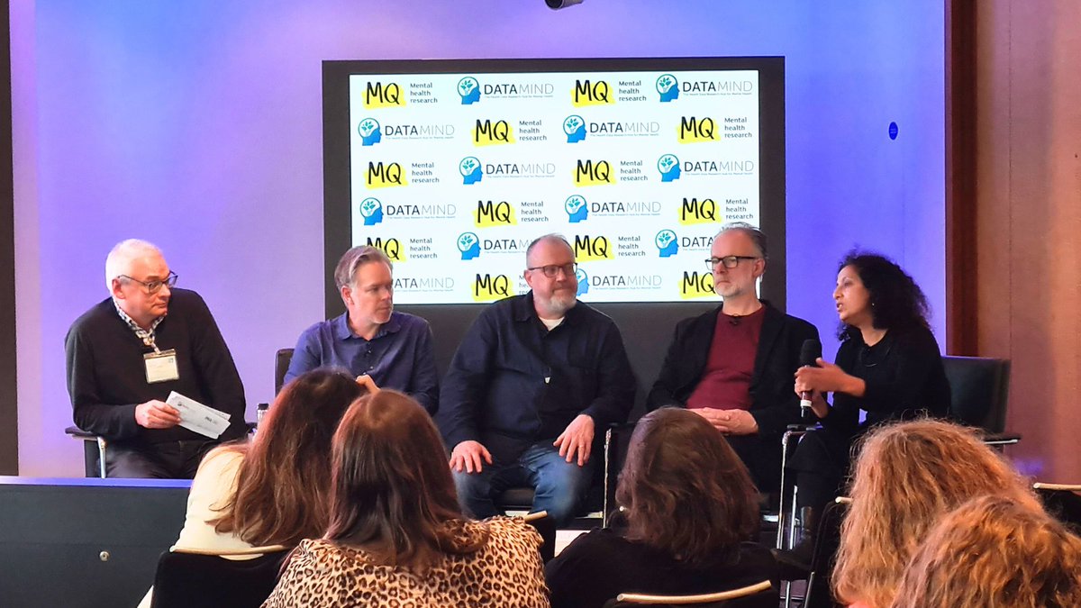MQ (@mqmentalhealth) on Twitter photo <a href="/KingsCollegeLon/">King's College London</a> Now is time for a panel discussion with <a href="/ProfAnnJohn/">AnnJohn💙</a>, <a href="/KingsCollegeLon/">King's College London</a>’s Prof Rob Stewart and Prof <a href="/richdobson/">Richard Dobson</a>, and <a href="/OfficialUoM/">The University of Manchester</a>’s John Ainsworth called 'The Mental Health Mission; Landscape and Set up for Using Digital and Data Technologies' <a href="/KingsCollegeLon/">King's College London</a> Now is time for a panel discussion with <a href="/ProfAnnJohn/">AnnJohn💙</a>, <a href="/KingsCollegeLon/">King's College London</a>’s Prof Rob Stewart and Prof <a href="/richdobson/">Richard Dobson</a>, and <a href="/OfficialUoM/">The University of Manchester</a>’s John Ainsworth called 'The Mental Health Mission; Landscape and Set up for Using Digital and Data Technologies'