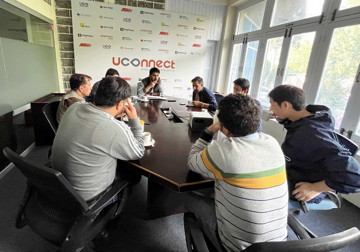 uConnect_PK's tweet photo. Yesterday, a Chinese delegation, visited the uConnect Technologies headquarters in Gilgit. The delegation was impressed by GilgitApp and its commitment to assisting individuals and businesses in selling their products in Pakistan. (1/4) https://t.co/Cqhfp15UZX