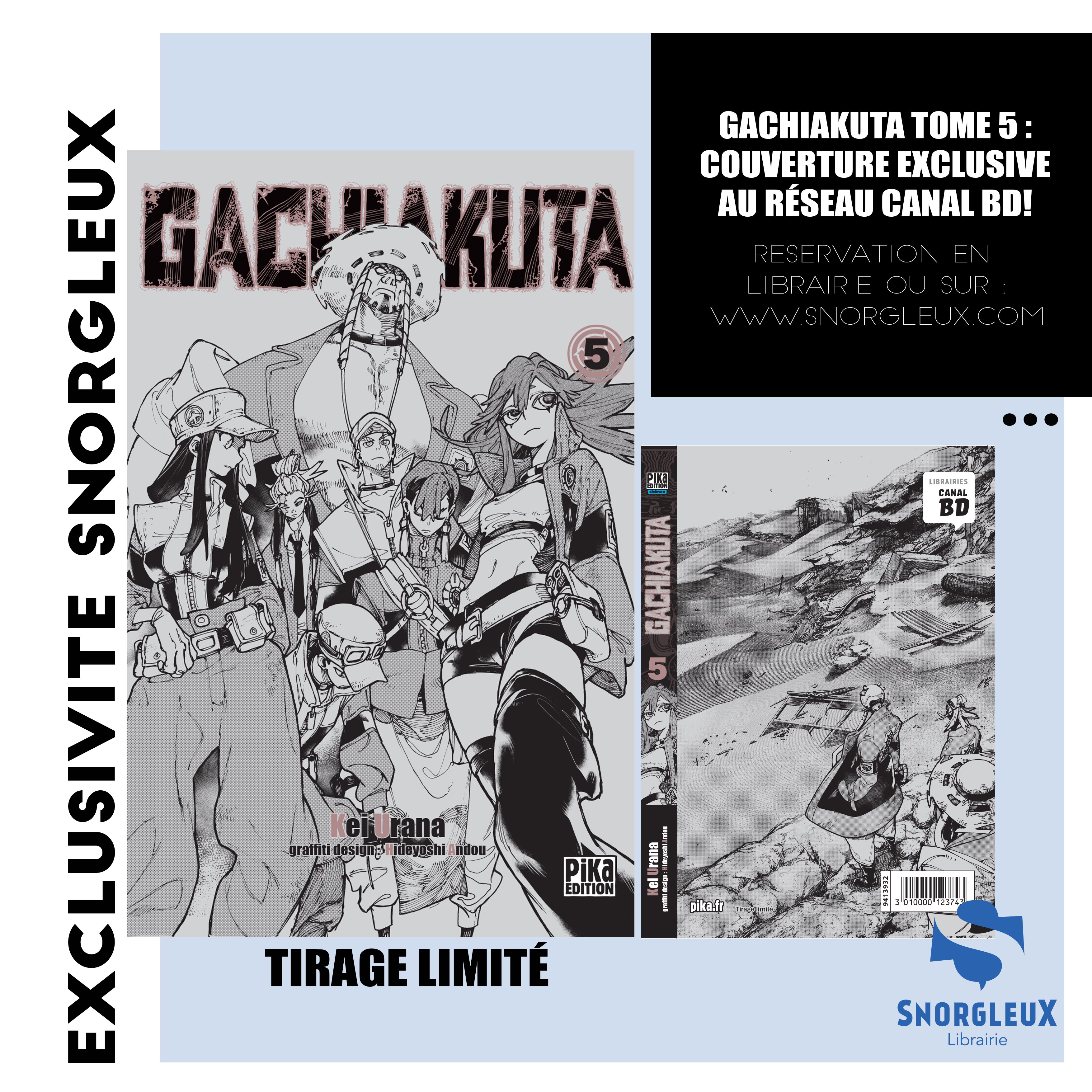 Gachiakuta tome 1 à tome 3