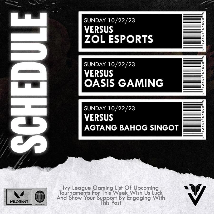 IVLGaming888's tweet photo. 𝐆𝐄𝐀𝐑𝐄𝐃 𝐔𝐏 and 𝐋𝐎𝐂𝐊𝐄𝐃 𝐈𝐍 for this week's showdowns!💪

#IvyLeagueGaming #esports #Valorant #valorantesports https://t.co/P3rRMzq82e