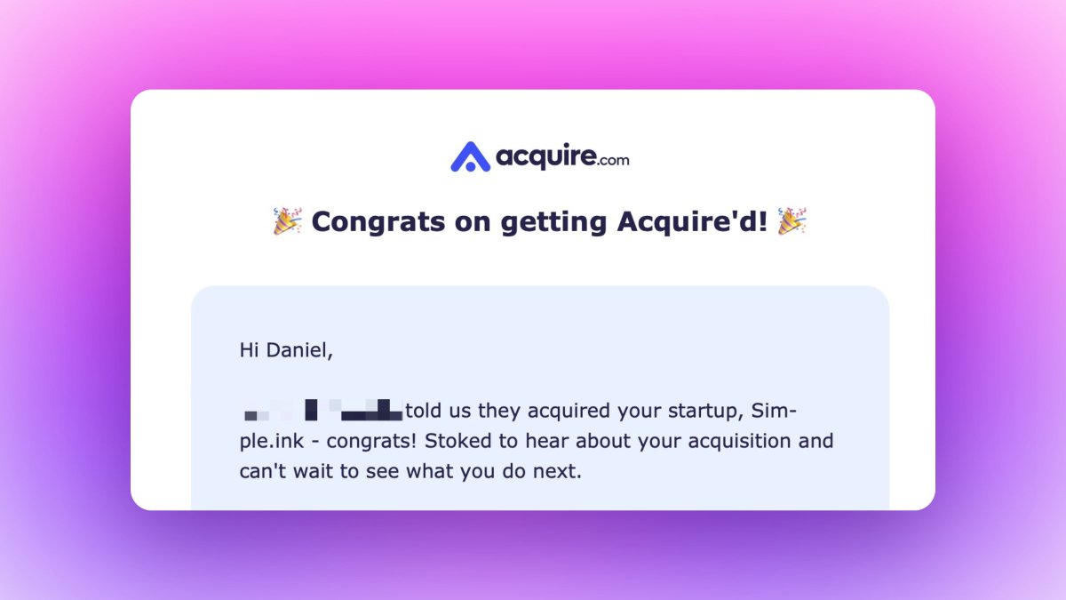 chddaniel's tweet image. 🤑🤑 We just sold our SaaS for 6 figures

✍️ Honest lessons I wish I knew - would have saved me time

1. Copy something that works…

• We weren’t the first Notion website builder.

• But I tried innovating still.

• If I were smarter (I’m not, but at least not as dumb as I…