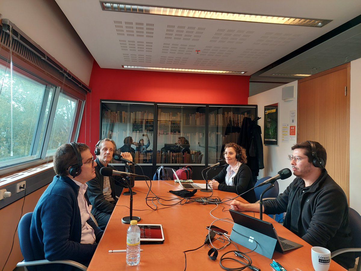 Under the Microscope (@realsci_nano) on Twitter photo It's #podcast time!
If you are interested to learn what is special about 2D #magnets and what are some of the challenges, you are in luck! We're recording a short episode on #fundamental properties of 2D #quantum #magnetic #materials <a href="/mhdguimaraes/">Marcos Guimaraes</a> <a href="/ZeilaZanolli/">Zeila Zanolli</a> <a href="/lorentzcenter/">Lorentz Center</a> It's #podcast time!
If you are interested to learn what is special about 2D #magnets and what are some of the challenges, you are in luck! We're recording a short episode on #fundamental properties of 2D #quantum #magnetic #materials <a href="/mhdguimaraes/">Marcos Guimaraes</a> <a href="/ZeilaZanolli/">Zeila Zanolli</a> <a href="/lorentzcenter/">Lorentz Center</a>