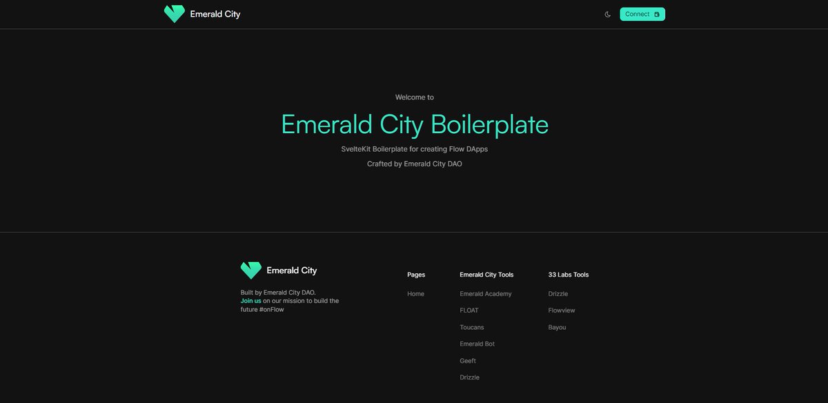 jacobmtucker's tweet photo. We have created a boilerplate @sveltejs DApp for all developers #onFlow. 

It comes equipped with FCL, emulator support, testnet/mainnet, and common Web3 components like: 
- Connect Wallet 
- Dynamic Transaction Modal

🔗https://t.co/Y3Gk8AKrRn https://t.co/rbLAIOpSYh