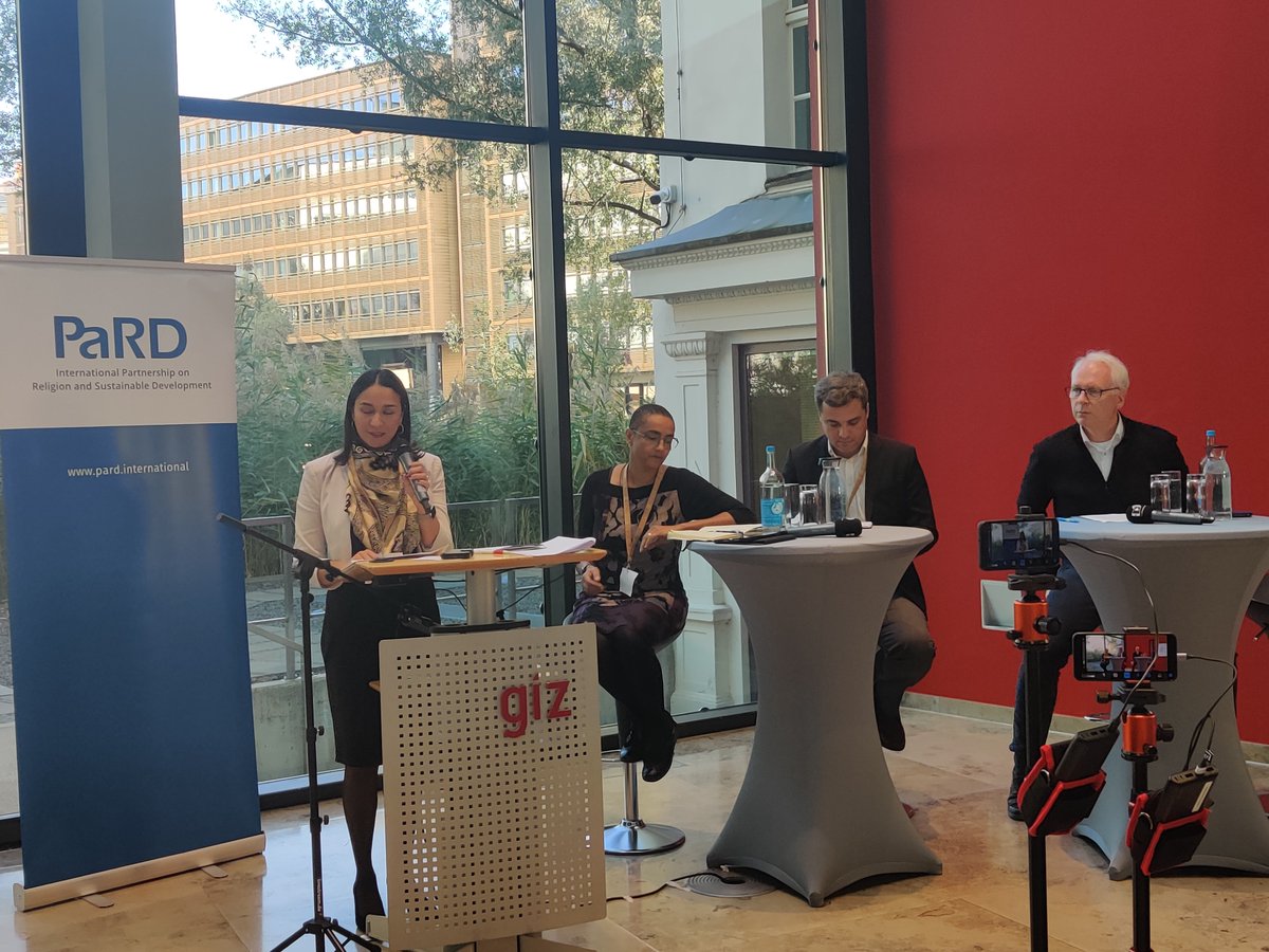 eu_cord's tweet photo. It is the end of the @PaRDSecretariat Annual Forum in Berlin and what an enriching experience it has been! We spoke on panels focusing on Shared Common values and Localisation and hosted an open forum on Faith, feminism and Development Cooperation.#PaRD23 https://t.co/GQuPseg7dI