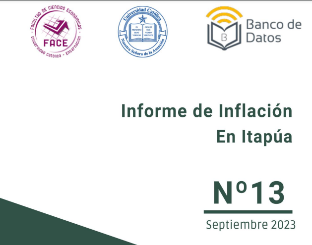 El #BancodeDatosUCI, presenta el informe del Índice de Precios al Consumidor (#IPC) de Septiembre2023, teniendo en cuenta 351 productos y servicios en 12 rubros distintos. 
Mirá el estudio completo:
uci.edu.py/banco/public/a…
<a href="/virgilionoel/">Virgilio</a>