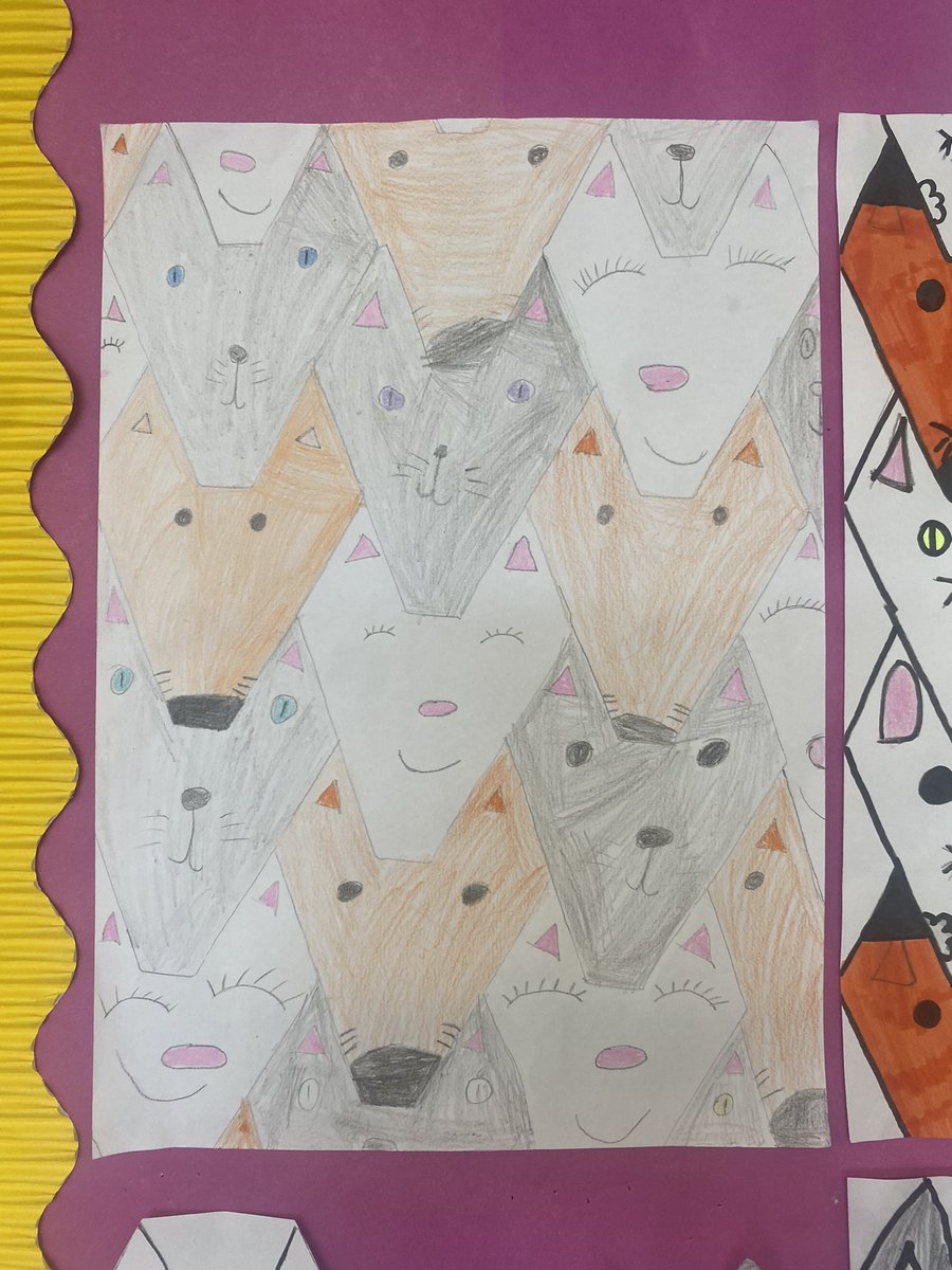 St. Peter's Primary (@stpetersbray) on Twitter photo 5th class have been working on 2D shape tessellations for #mathsweek We created some artwork using an irregular 2D shape! #MathsWeek2023 <a href="/mathsweek/">Maths Week Ireland</a> 5th class have been working on 2D shape tessellations for #mathsweek We created some artwork using an irregular 2D shape! #MathsWeek2023 <a href="/mathsweek/">Maths Week Ireland</a>