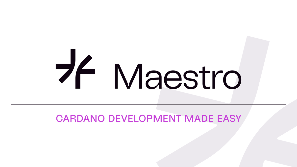 Exciting news! 🎉 The new Maestro Provider release is here to supercharge your app development journey! 🚀 Need to query blockchain data at lightning speed? Maestro's got you covered! @GoMaestroOrg