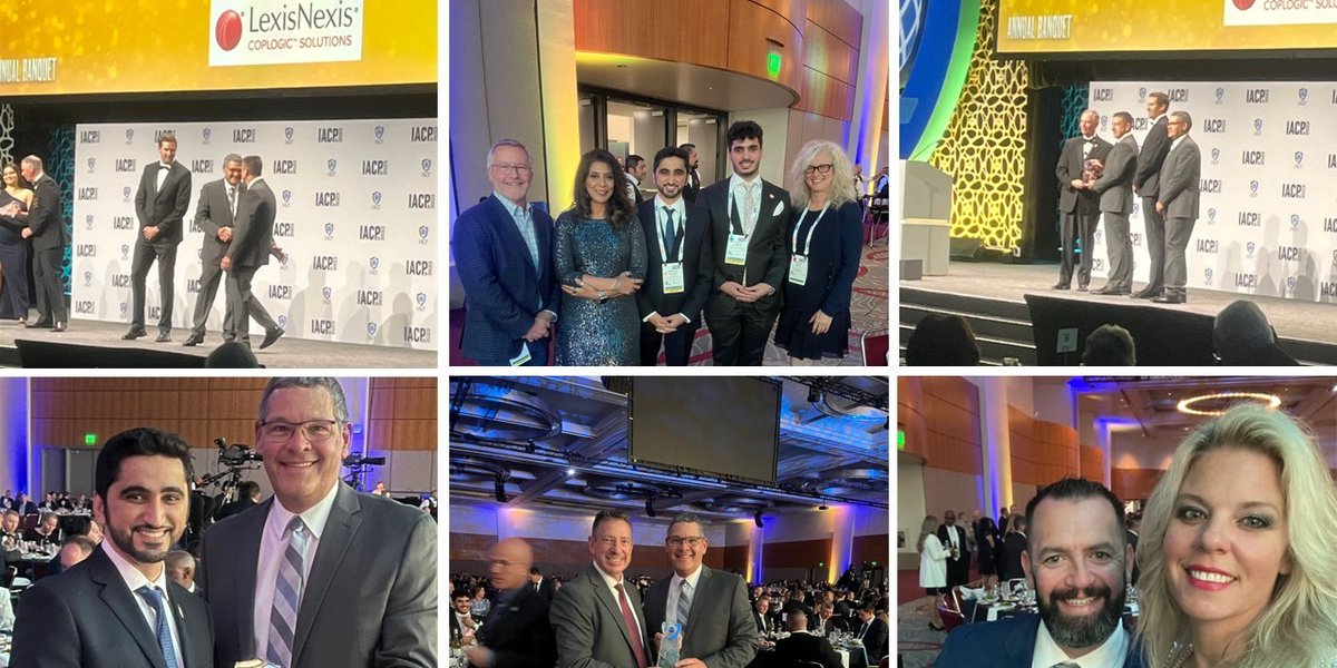 LexisNexisRisk's tweet image. #LexisNexisCoplogic is proud to congratulate the Dubai Police on winning the annual Traffic Safety Award and Sheriff Hoffman from Sarasota County, Florida on winning the J. Stannard Baker Lifetime Achievement in Highway Safety Award at #IACP2023. We applaud all you do!  @TheIACP
