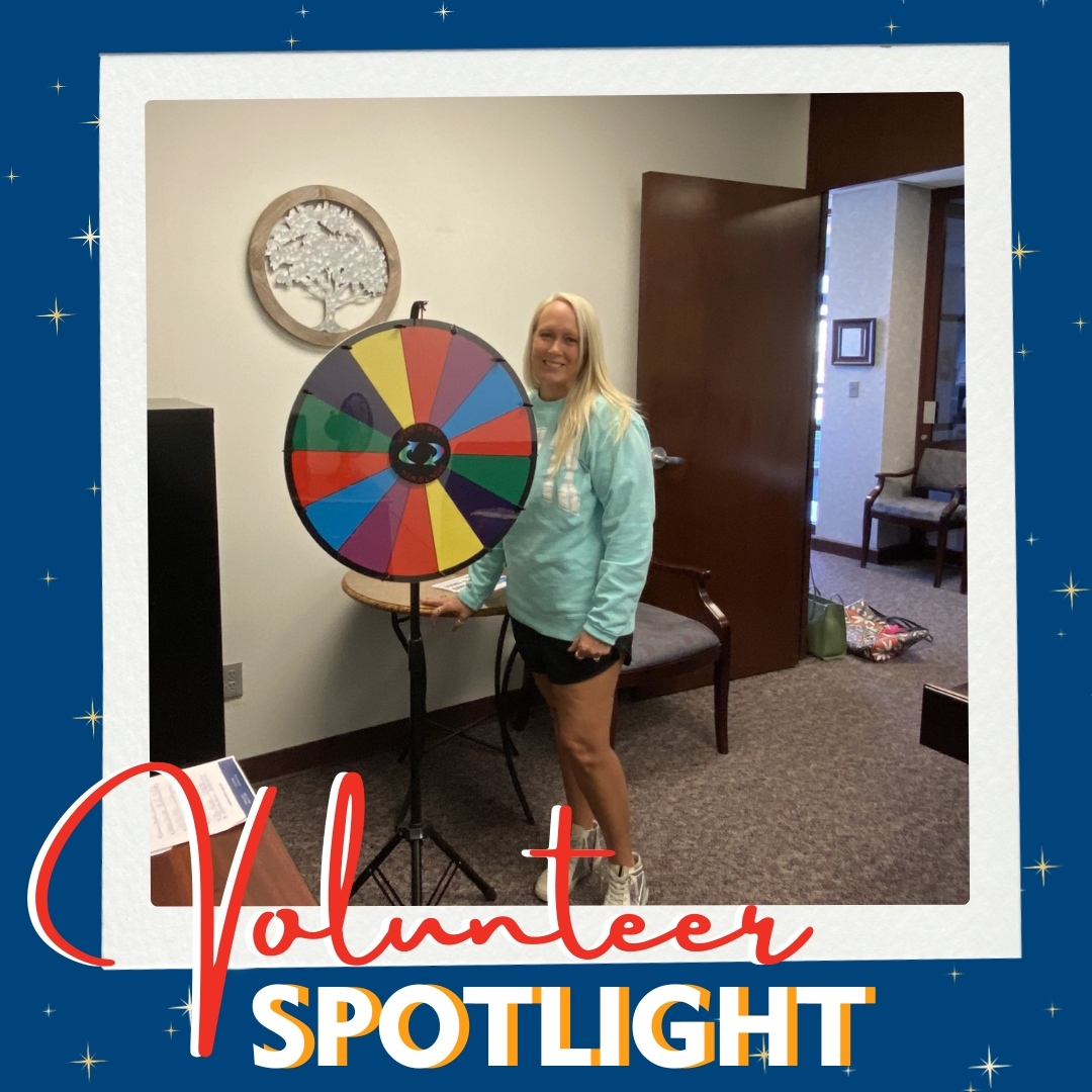 We wanted to give a shoutout to one of our awesome Volunteer Advocates, Shannon Hall, who was sworn in with the first class to graduate in Kaufman in August 2023. She recently donated this prize wheel which we will be using at future recruiting events! #volunteerrecruitment