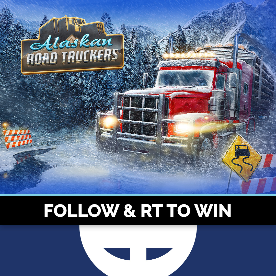 It's time to get trucking! 🚚

We are celebrating the launch of #AlaskanRoadTruckers by giving you the chance to win a free Steam key - simply Follow & RT to enter!

📝 T&C's: Winner will be drawn at random on Friday 20th October 2023 at 16:00 BST