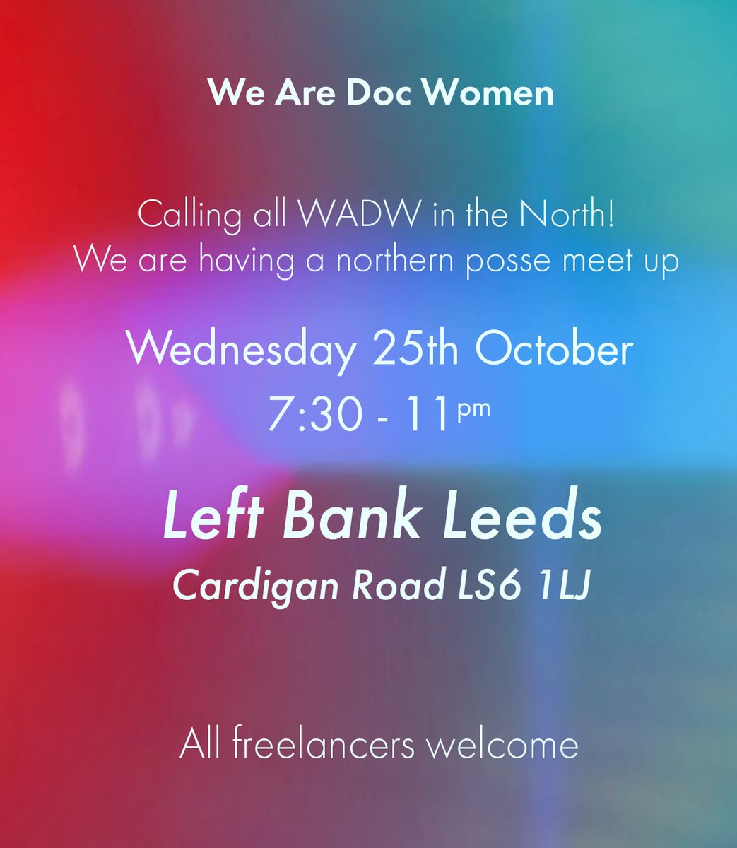 Calling North-based #WADW! Join us for a meetup October 25 💫