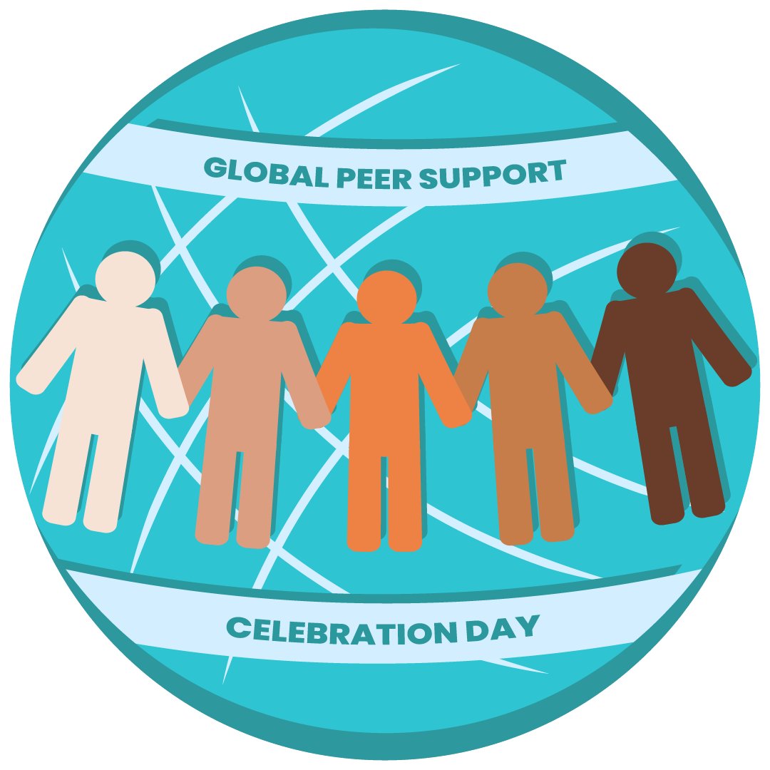 Join us in celebrating the essential work of peers on this Global Peer Support Celebration Day! #peersupport #mentalhealth #recovery #GlobalPeerSupportCelebrationDay