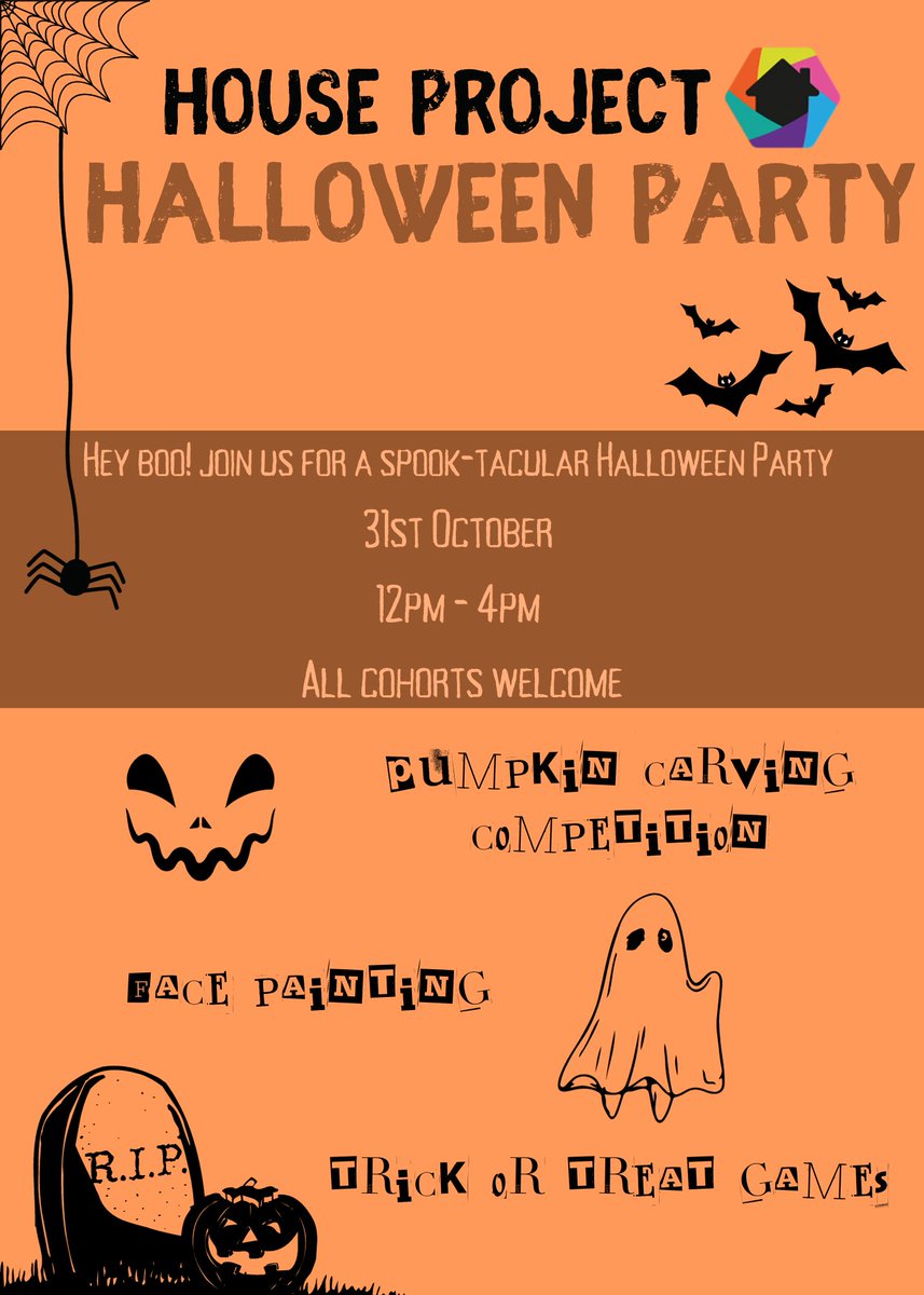 Join us for a spooktacular Halloween party on 31 October, 12- 4 pm! 👻🎃 We look forward to seeing you all there for some spooky fun! #HPFam #ChildFriendlyWarwickshire