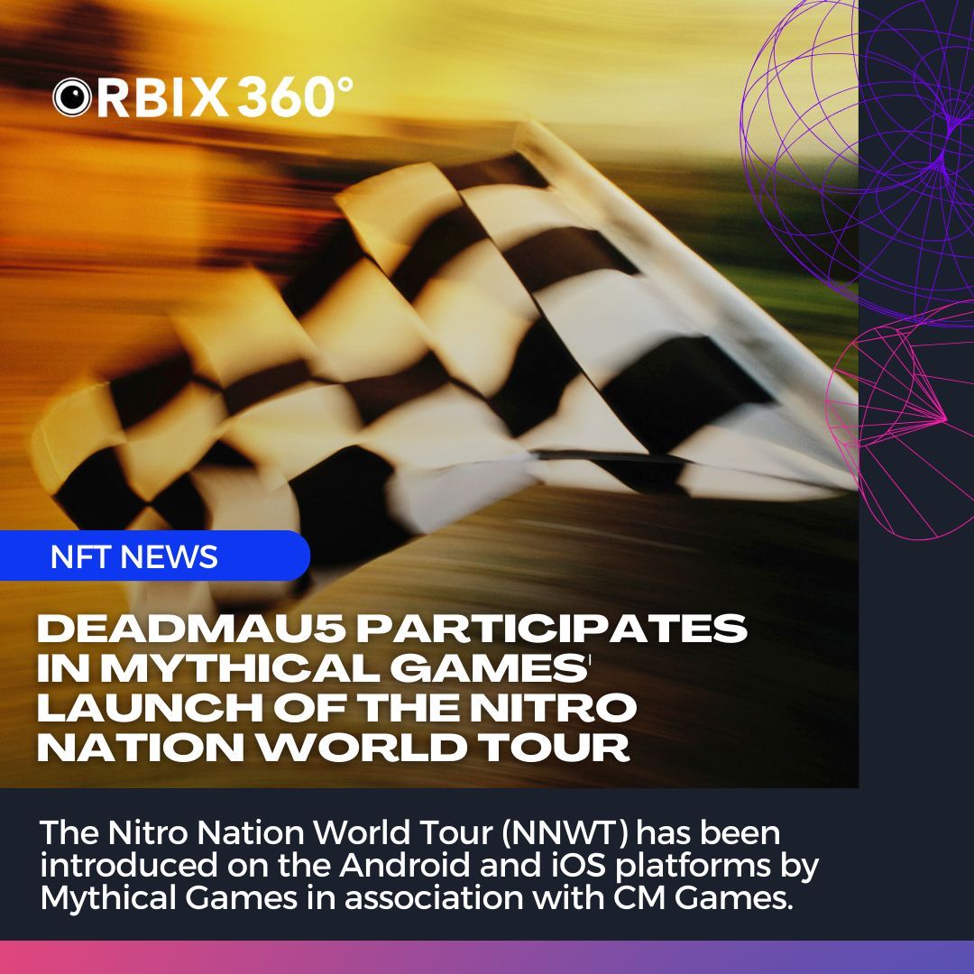 orbix360's tweet photo. This new racing game for mobile devices offers a variety of game modes, including real-time PvP races, competitions, seasonal play, and even a campaign mode with an engaging plot and characters.
Source: NFT News Today
#orbix360 #Metaverse #tezos #NFT #interactiveNFT https://t.co/SUoXsBVR8d