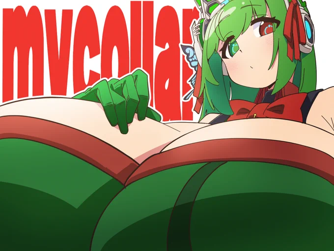 仂イカさんのコミッション「こんにちはです うちの子のコルトちゃんのイラストをお願いします。  ・特徴として特大級の胸、頭についている蝶々と胸元にある惑星、3m以上の長身。 ・...」  #Skeb #Commission より