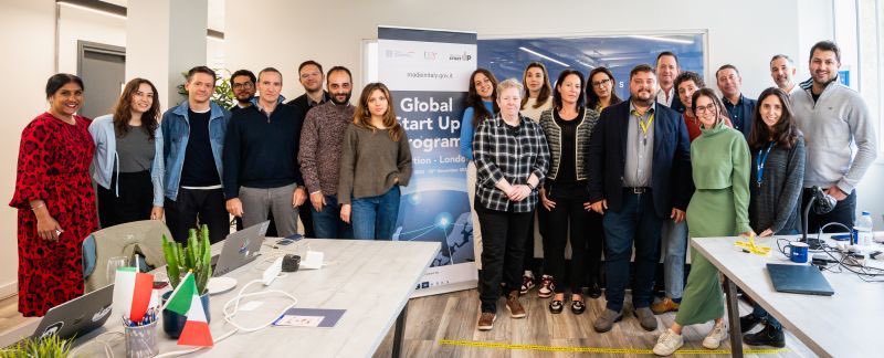 DomFendius's tweet photo. Thrilled to be working with the Italian Trade Agency to help bring some of Italy’s most exciting start-ups to the UK https://t.co/qno5ihFZ3t