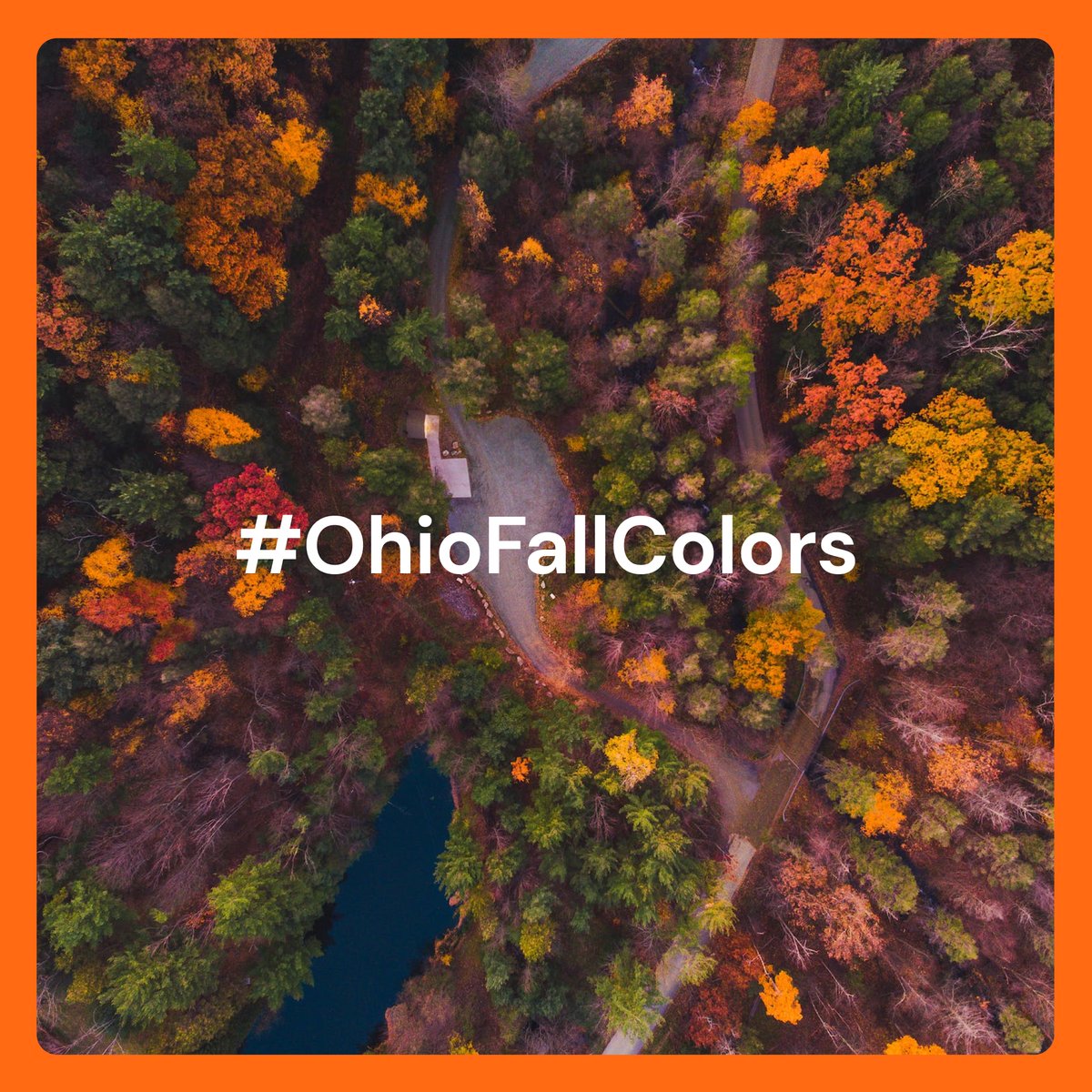 rapid5org's tweet photo. Ohio's autumnal transformation is nature's masterpiece in motion. 🍂🎨 #OhioFallColors https://t.co/beQaqjSIfl