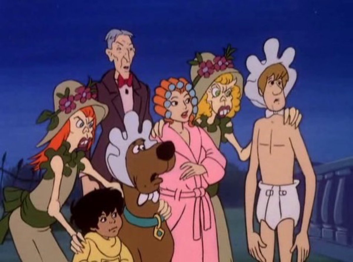 ScoobyandCam's tweet photo. Happy 38th Anniversary to “A Spooky Little Ghoul Like You”. This is episode 7, season 1 of “The 13 Ghosts of Scooby-Doo!”. This episode aired on October 19th, 1985 on ABC.
#ScoobyDoo #13GhostsofScoobyDoo #Daphne #FlimFlam #ScrappyDoo #Shaggy #VincentVanGhoul #ChestofDemons https://t.co/KpTE68rNM9