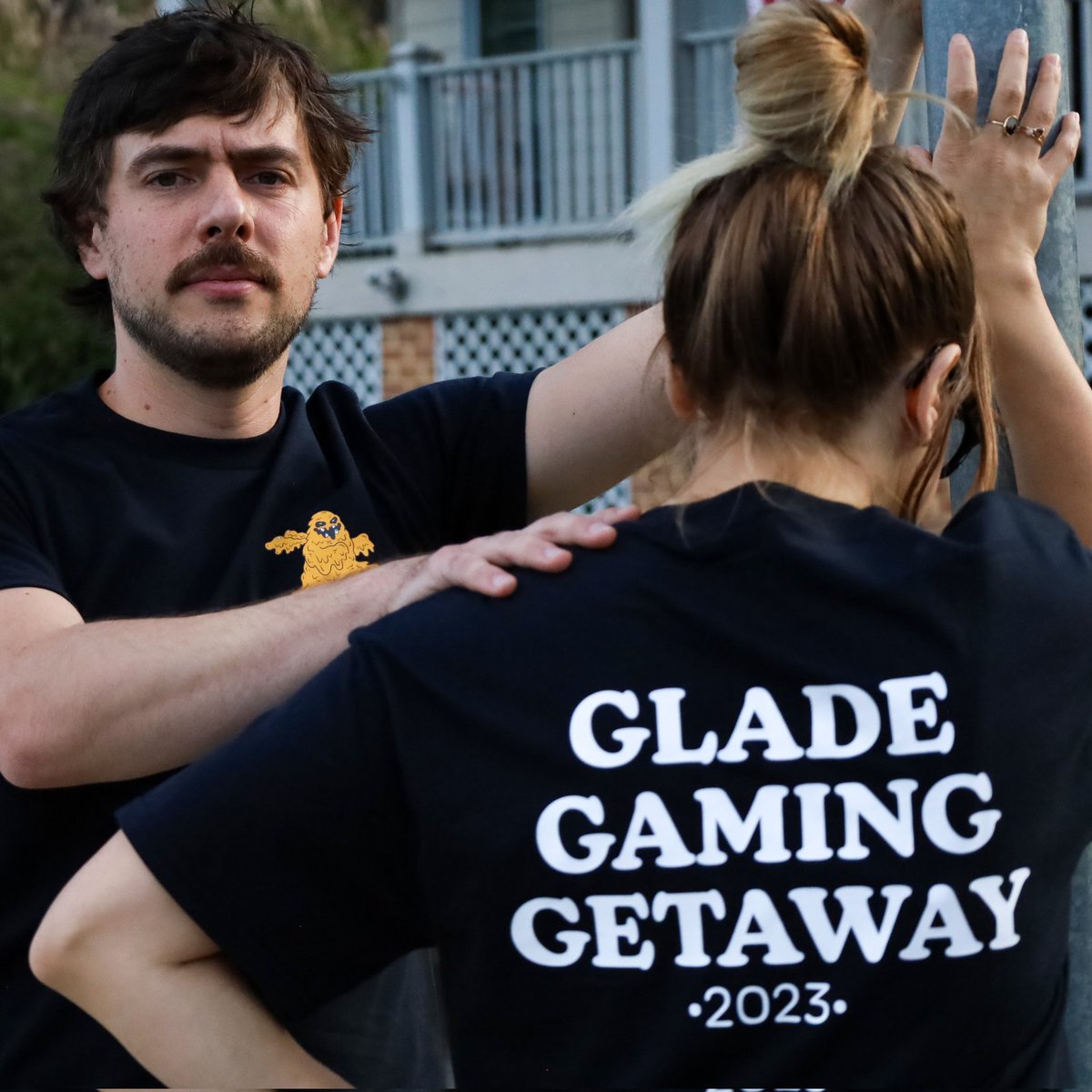 That feeling when the ONE person you trusted while playing <a href="/BloodClocktower/">Blood On The Clocktower</a> at Glade Gaming Getaway turns out to be the demon.