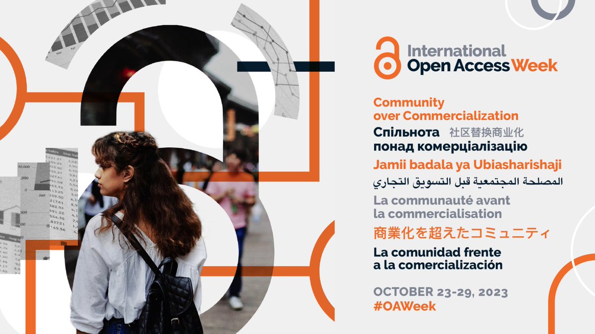 BeckettResearch's tweet image. Thanks for joining Leeds Beckett Research during #OAweek! Let&apos;s keep the Open Access spirit alive in our research journeys. #ResearchCommunity, stay connected, stay open, and keep the knowledge flowing #CommunityOverCommercialisation