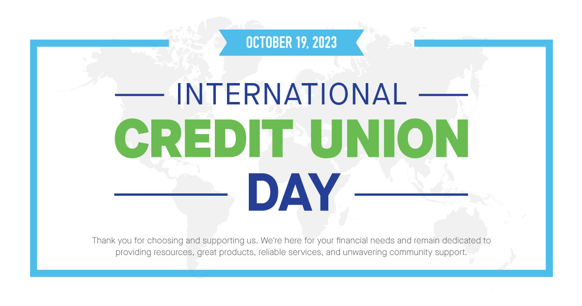 firstcomcu's tweet photo. Today, we celebrate the incredible impact of credit unions worldwide in building strong, resilient communities. Empowering people, offering fair financial services, and fostering belonging. 💪Join the conversation with #ICUDay2023. #CreditUnions #cuTHRIVE https://t.co/LnllacWcBW