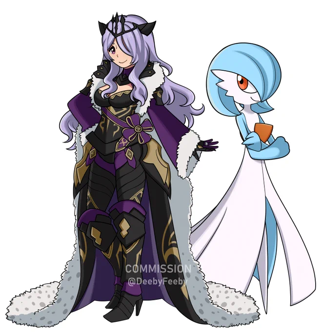 Camilla and Gardevoir for  #FireEmblem