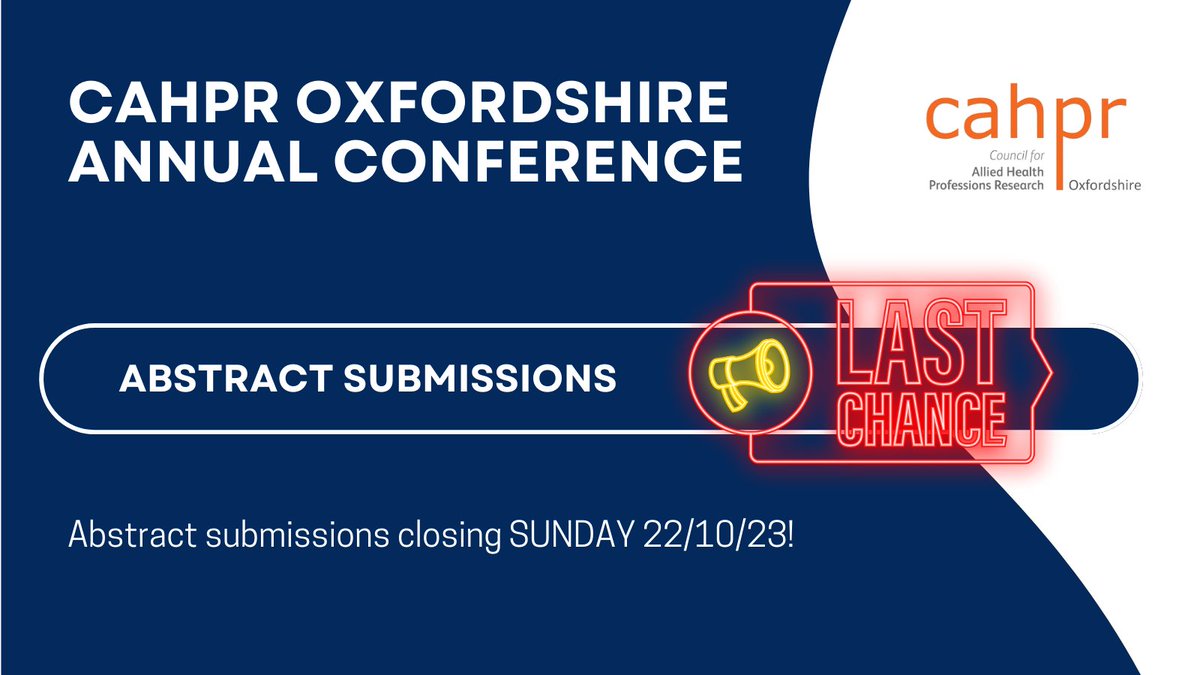 CAHPR Oxfordshire tweet media