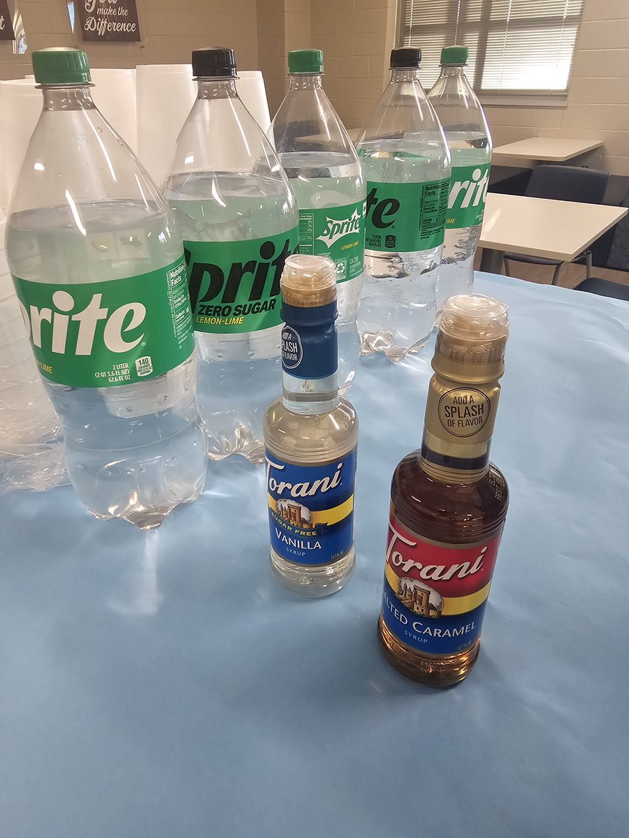 ritapintavalle's tweet image. Staffulty is treated to a hydration station of make your own “fizzy fun” or “H2awesome” drinks today. Thank you @bwoodstuco for this @J_Renaissance appreciation idea #stayhydrated #whereyafrom #bucpride