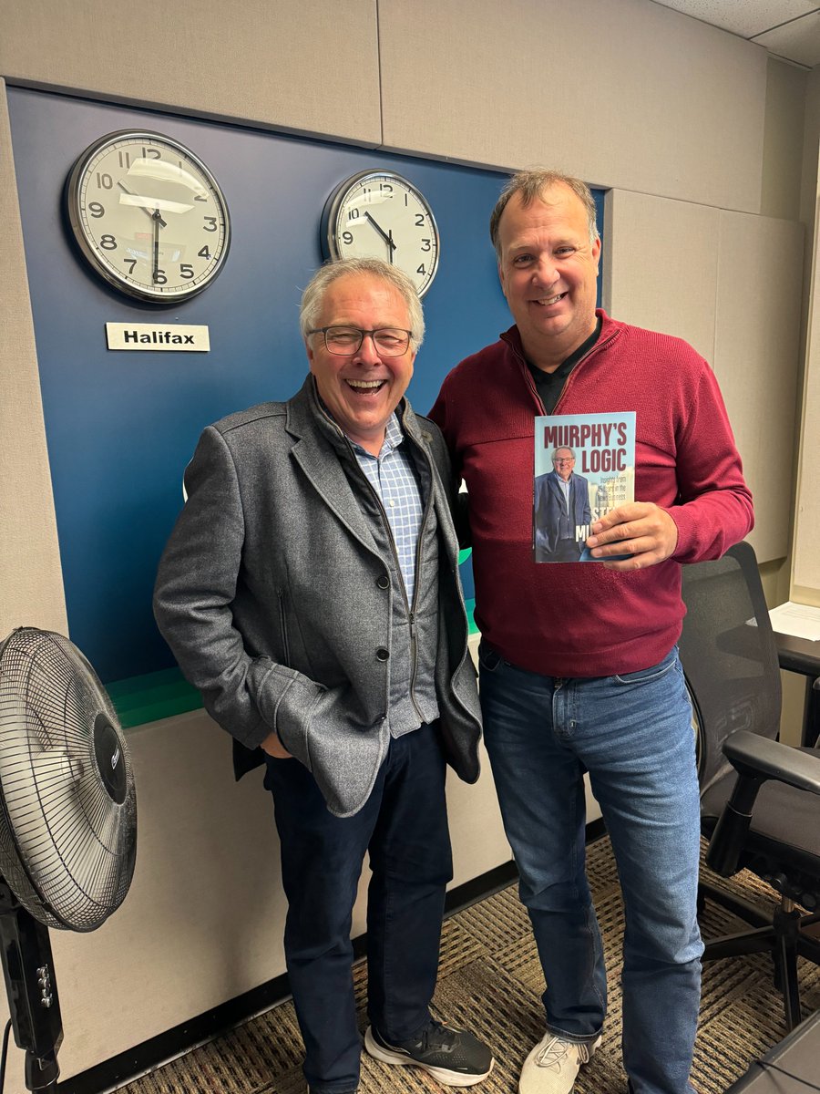 Thank you Steve Murphy for joining us in the studio and signing Todd's copy of his book! Make sure to pick up "Murphy's Logic" at your local bookstore!
#thetoddveinotteshow