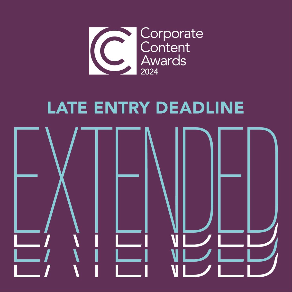 Important announcement! 📢
The late entry deadline for the Corporate Content Awards has been extended to 6 November! 
How to enter? Download the entry guide: bit.ly/3PSUeR1
Have a question? Contact Aaron at aaron.alderton@communicatemagazine.co.uk
#CorporateContentAwards